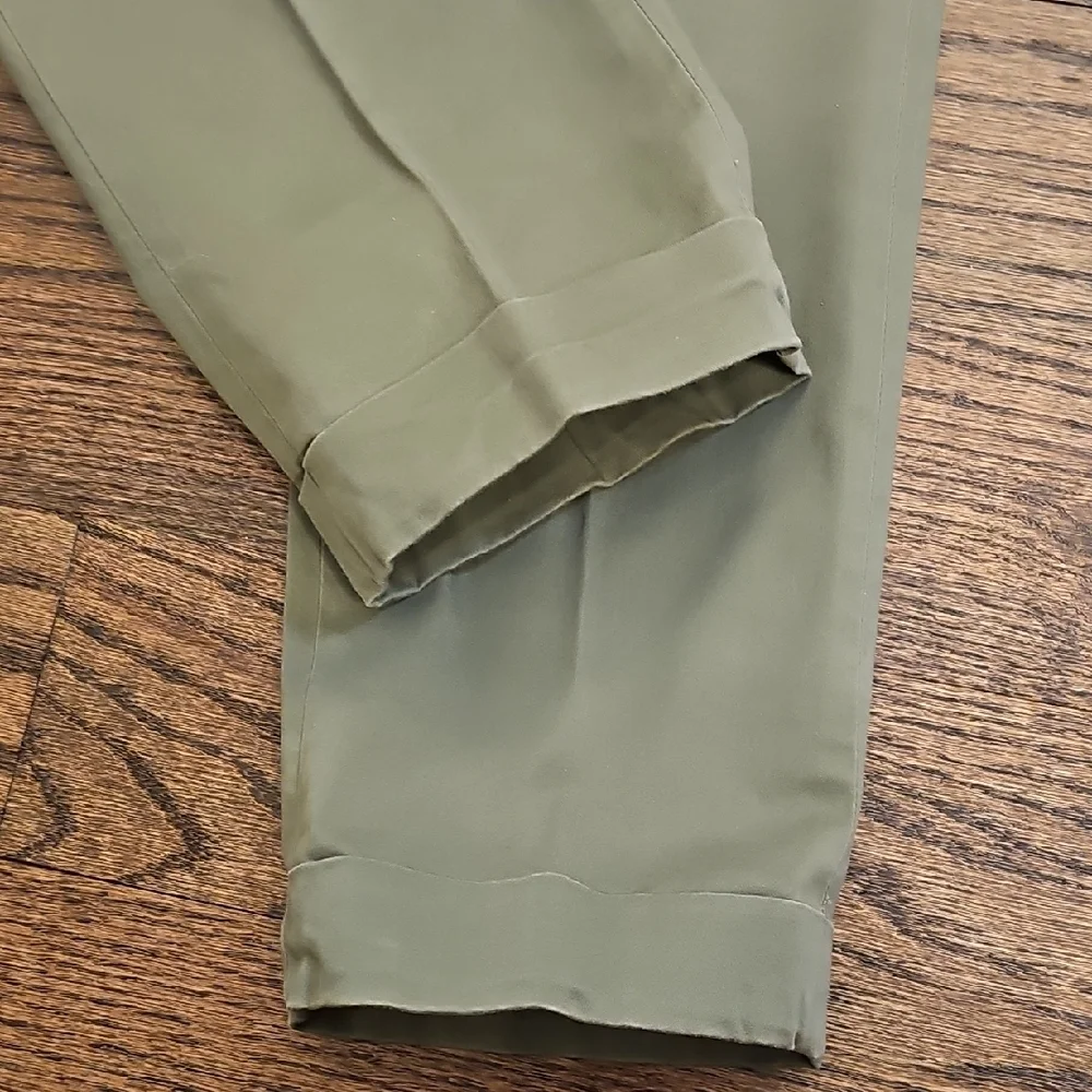 Banana Republic Avery Pant Olive Green Size 4 - Picture 6 of 13